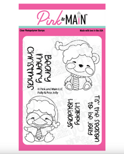 Pink & Main - Polly & Pete Jolly Stamp and Die Bundle