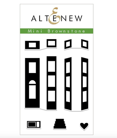 Altenew - Mini Brownstone stamp set