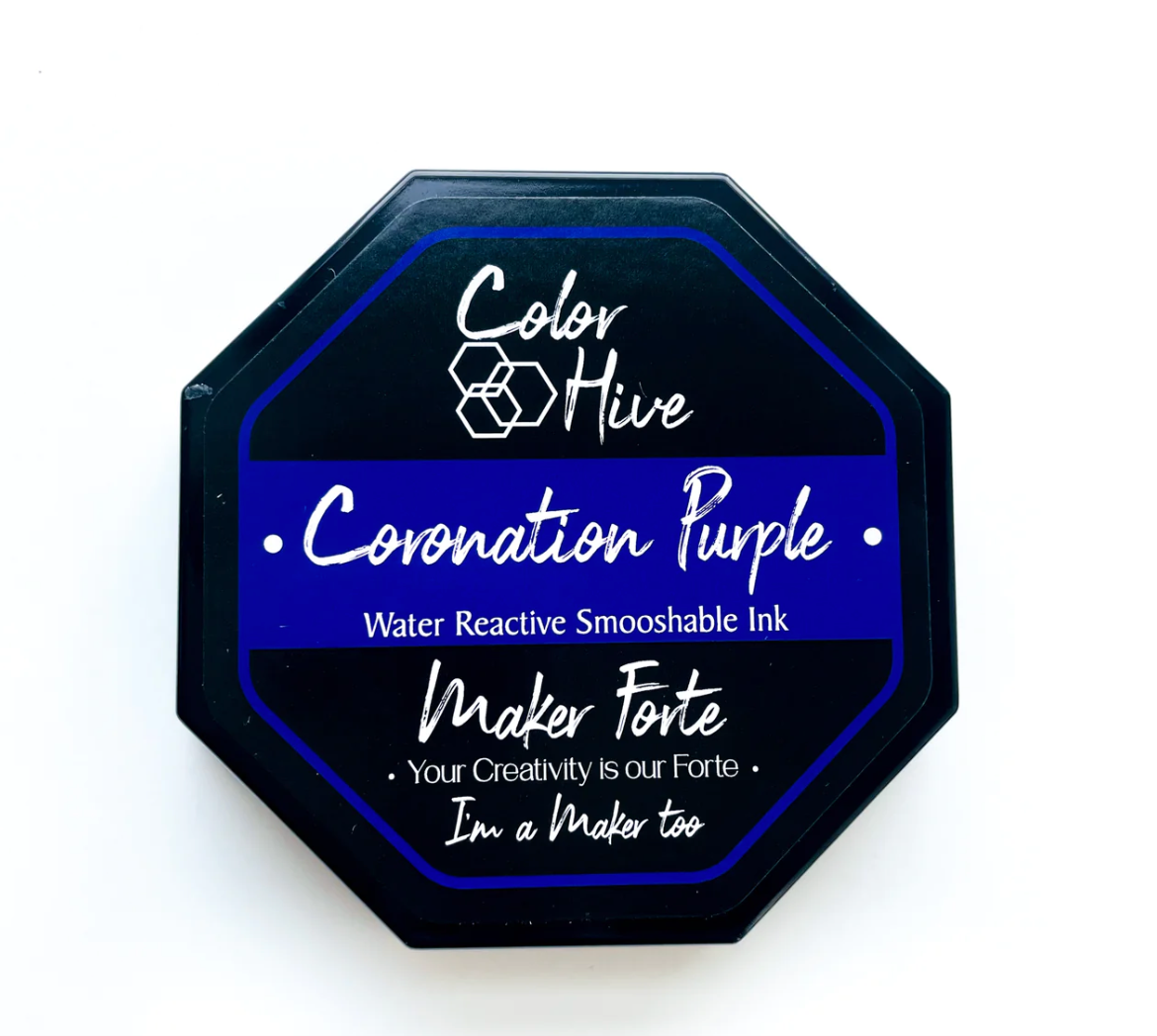 Maker Forte Color Hive Ink Pad - Coronation Purple
