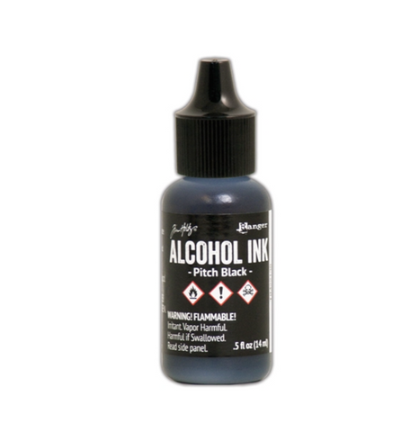 Tim Holtz - Alcohol Ink - Pitch Black