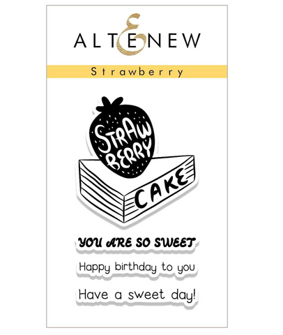 Altenew Strawberry Stamp Set