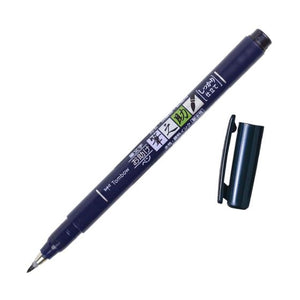 Tombow Fudenosuke Brush Pen Hard Tip - Black