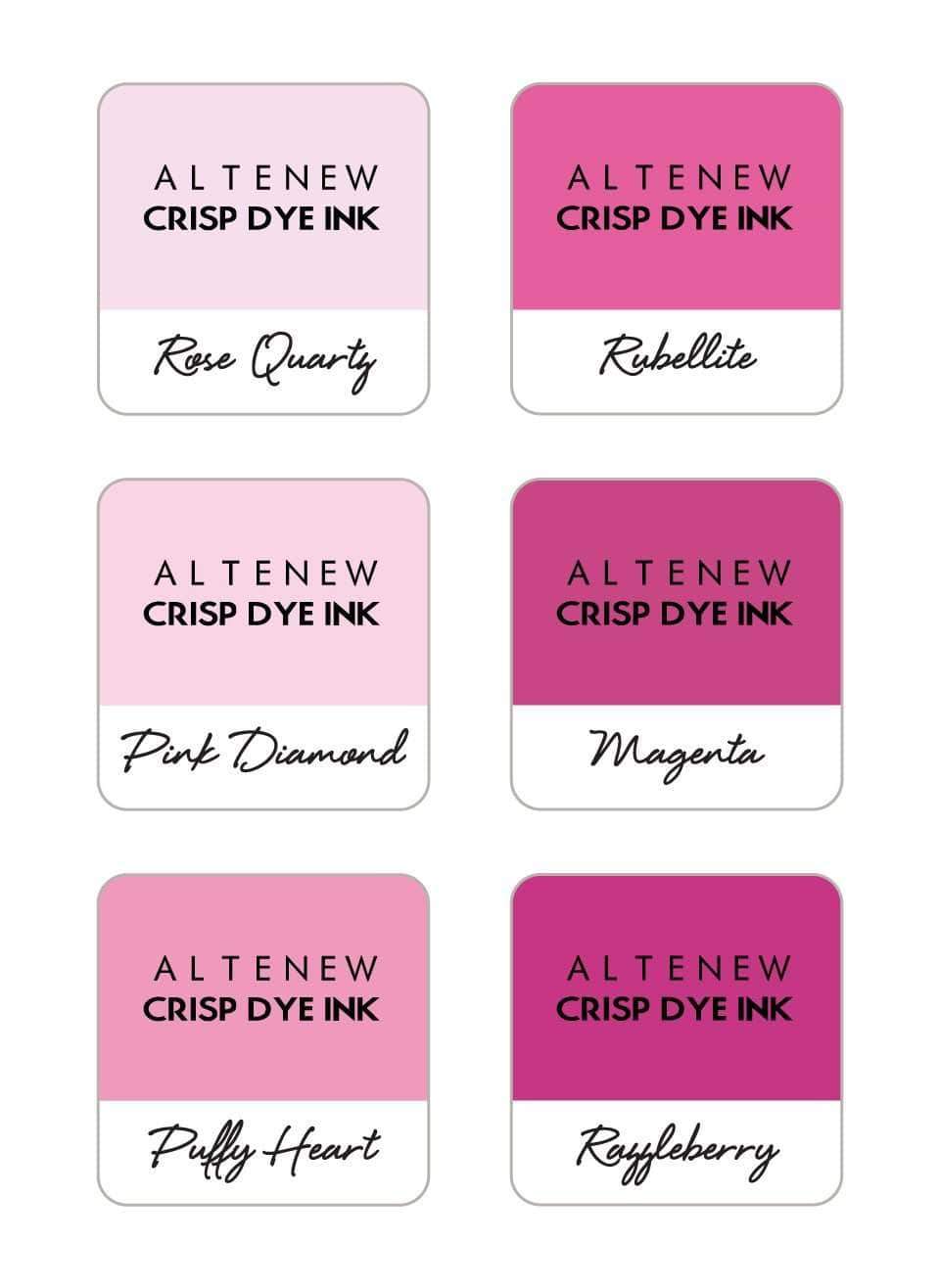 Altenew Crisp Dye Ink 6 Mini Cube Set - Sugared Candies
