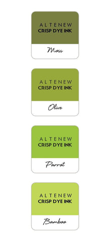 Altenew Crisp Dye Ink Mini Cube Set - Tropical Forest