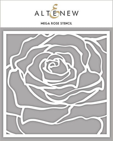 Altenew Stencil - Mega Rose