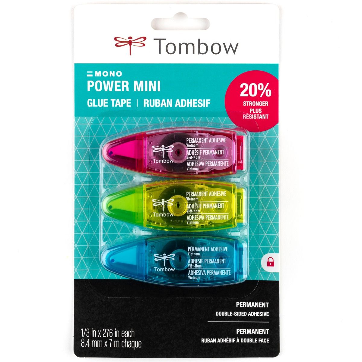 Tombow Power Mini Glue Tape - Permanent Bond